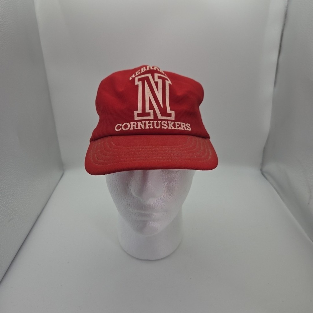 vintage 1980's Nebraska Cornhuskers snapback hat park avenue made in usa